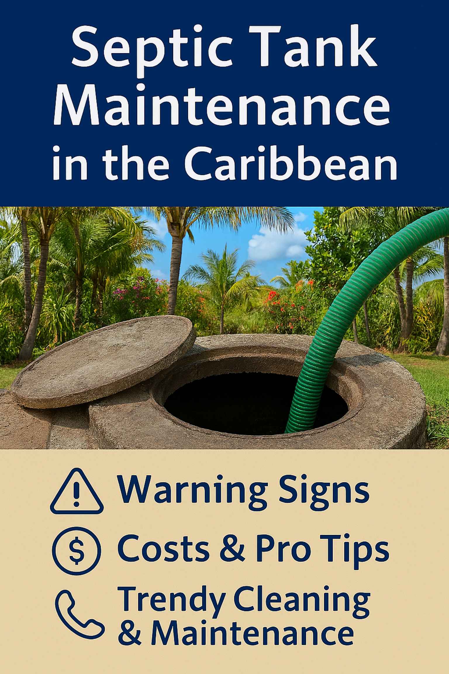 🚛 Septic System Care in Turks and Caicos: Why Trendy Cleaning & Maintenance Leads the Way