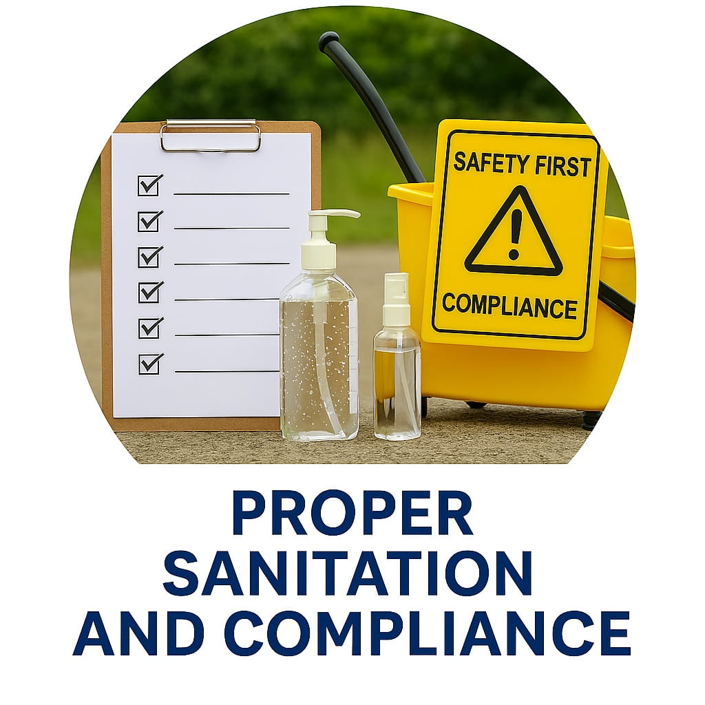 Proper Sanitation Compliance