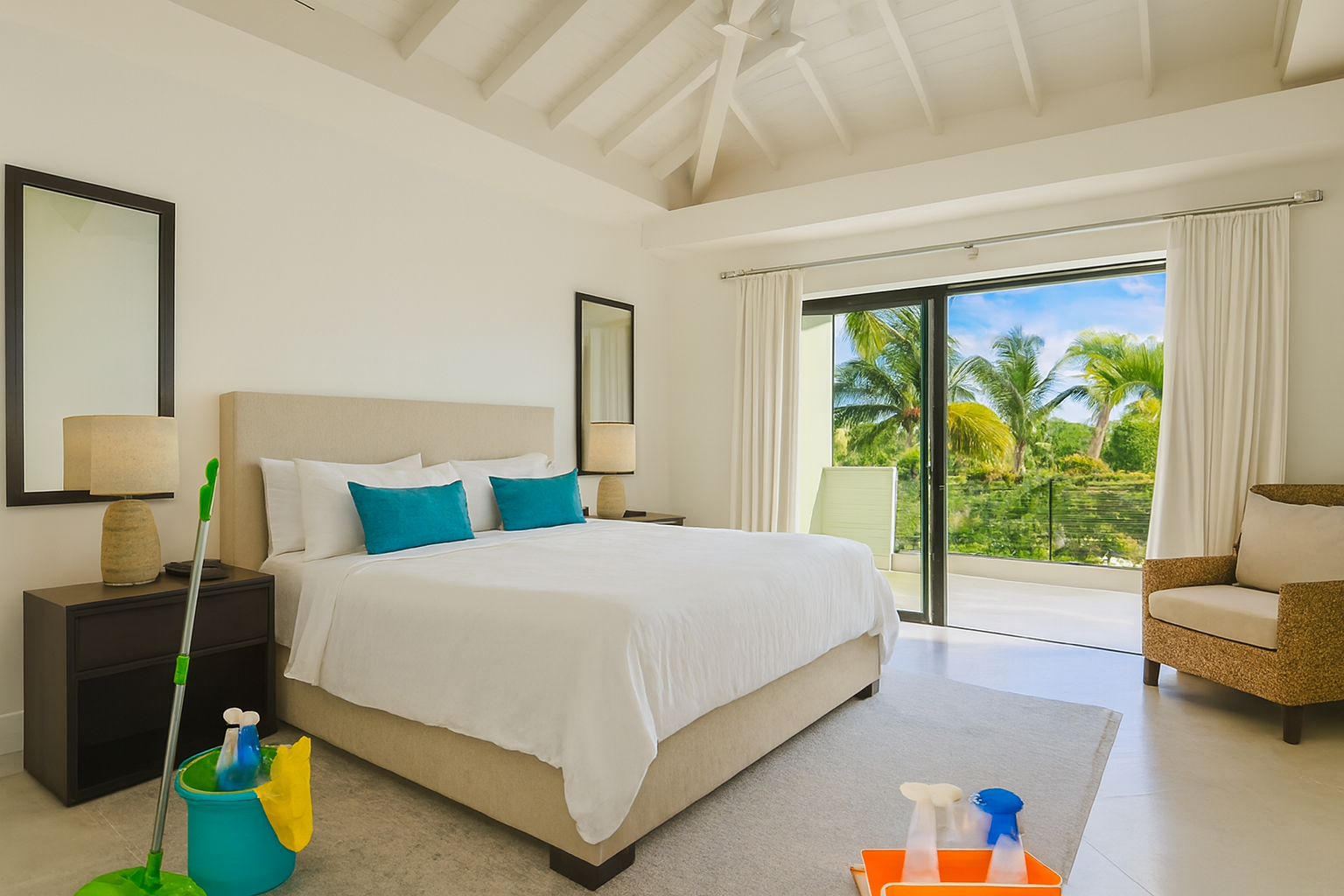 Rental and Airbnb housekeeping, cleaning, services by Trendy Cleaning & Maintenance