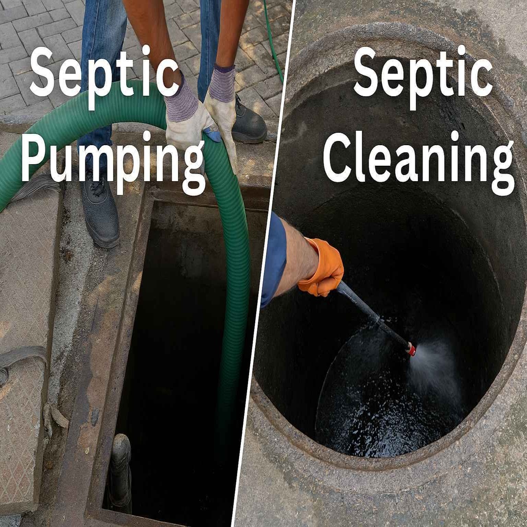 Trendy Cleaning & Maintenance Blog article on Septic cleaning vs pumping